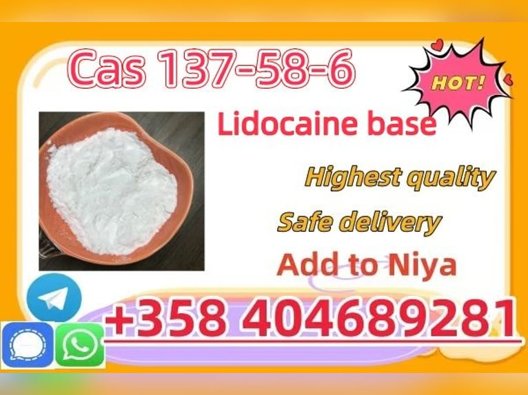 CAS137-58-6 Lidocaine C14H22N2O safe fast delivery
