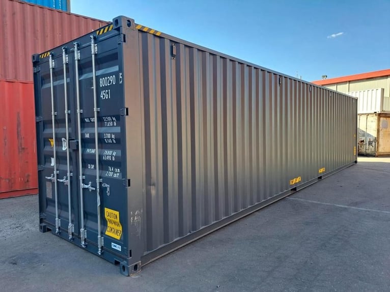 NUEVO Contenedor marítimo de 40 pies High Cube, contenedor de almacenamiento