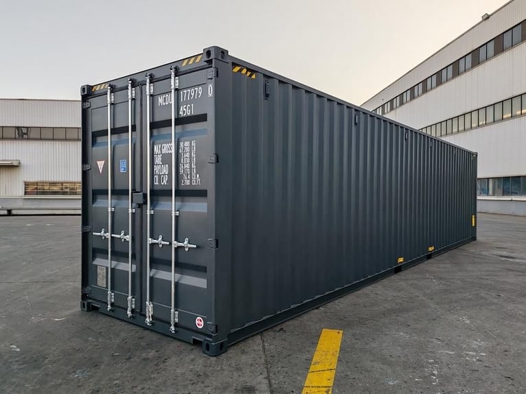 NUEVO Contenedor marítimo de 40 pies High Cube, contenedor de almacenamiento