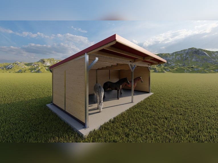 Caseta de pasto y box de paddock, refugio para caballos | Refugio para pasto ideal para sus caballos