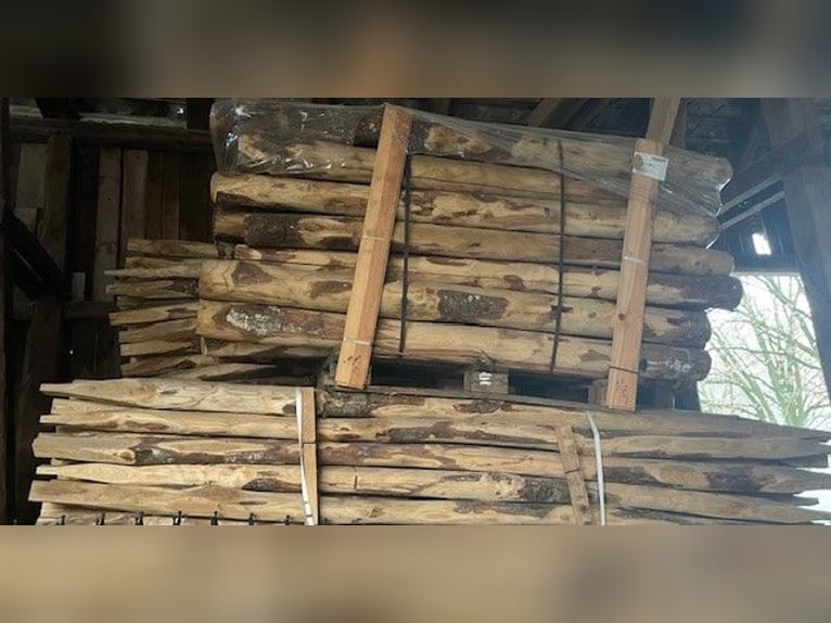 Holz Zaun für Pferdekoppel I Weide Zaun I Edelkastanie 