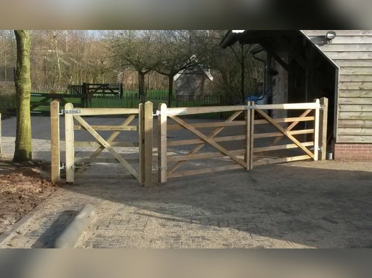 Puerta de cierre para jardín | Portones de granero | Cerca de jardín con puerta