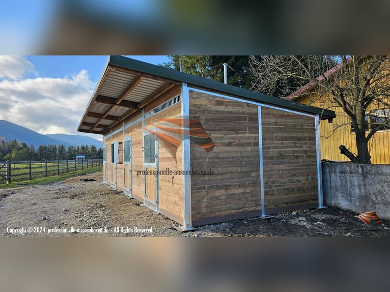 Stallungen - Pferdestall bauen, Außenbox, Pferdebox und Offenstall, Weidehütte Pferde, Unterstand