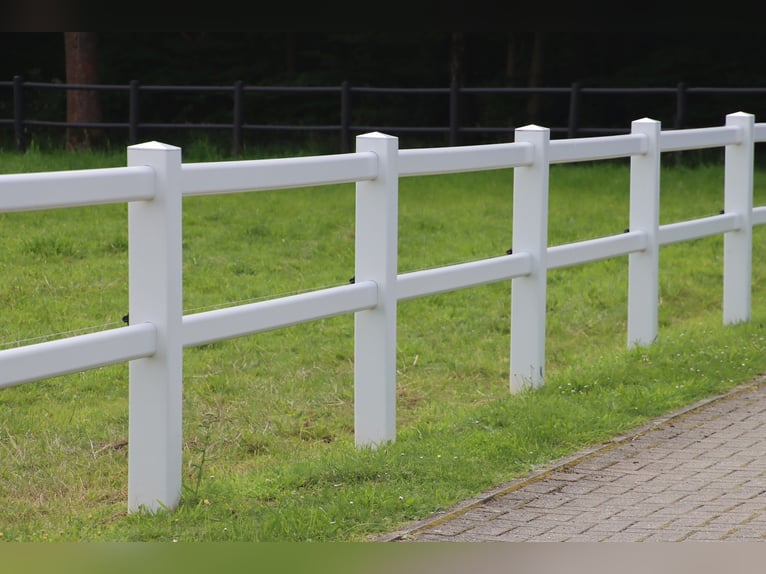 Valla de plástico blanca | Cerca de jardín de plástico | Cerca de plástico