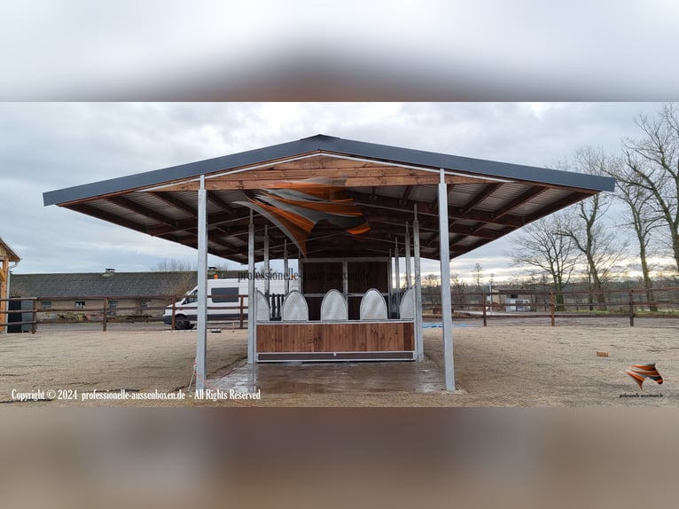 Futter & Heuraufe, Pferderaufe und Fressgitter | TOP-ACTIVE Fressgitter für die Pferdehaltung