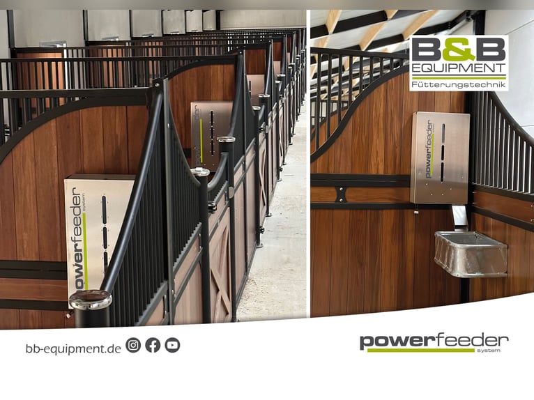 Nuevo alimentador automático de pienso - el sistema PowerFeeder