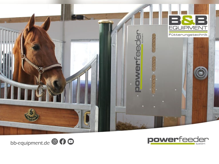 Nuevo alimentador automático de pienso - el sistema PowerFeeder