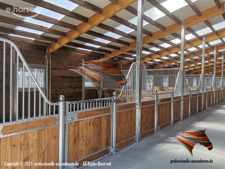 Comprar boxes para caballos: frentes de box, separadores y boxes interiores para caballos