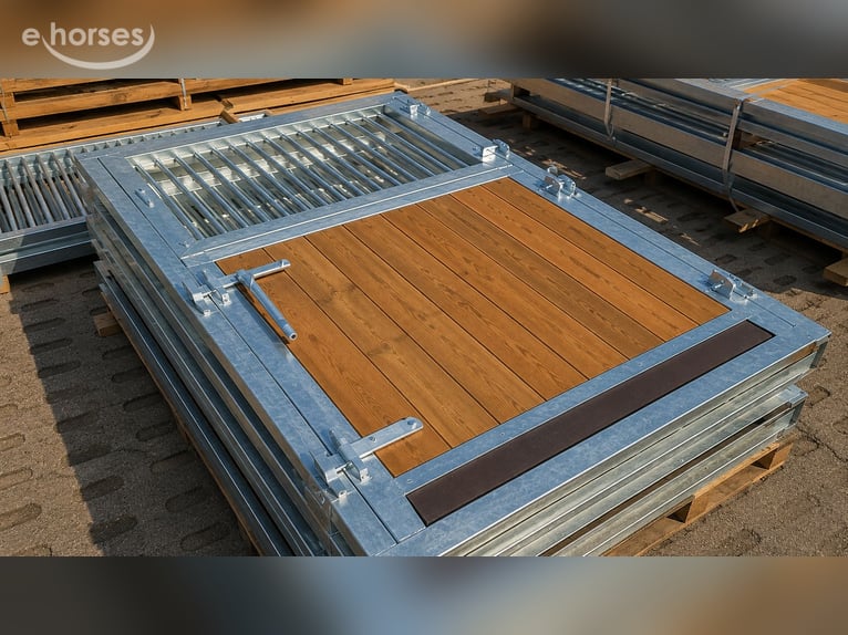 Comprar puertas para cuadras, portones de establo y puertas de paddock. Puertas correderas robustas 