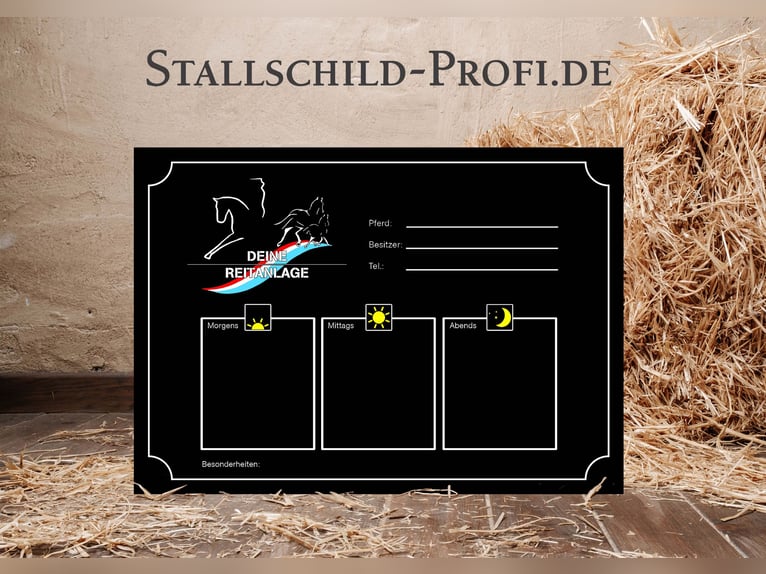 Tu placa de box personalizada para tu caballo: crea la tuya propia o déjala en manos de un profesion