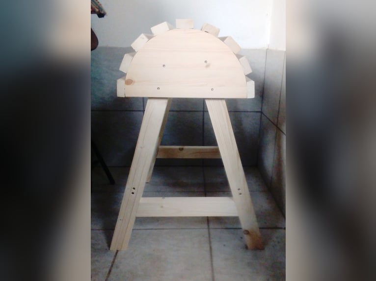 Bocado de silla hecho de madera de picea maciza, adecuado para sillas de estilo Western y otros tipo