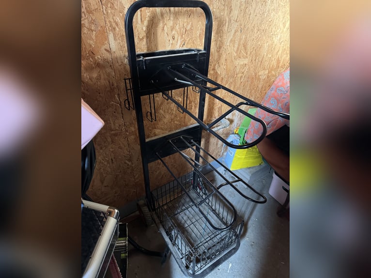 Carro de transporte para 2 sillas de montar