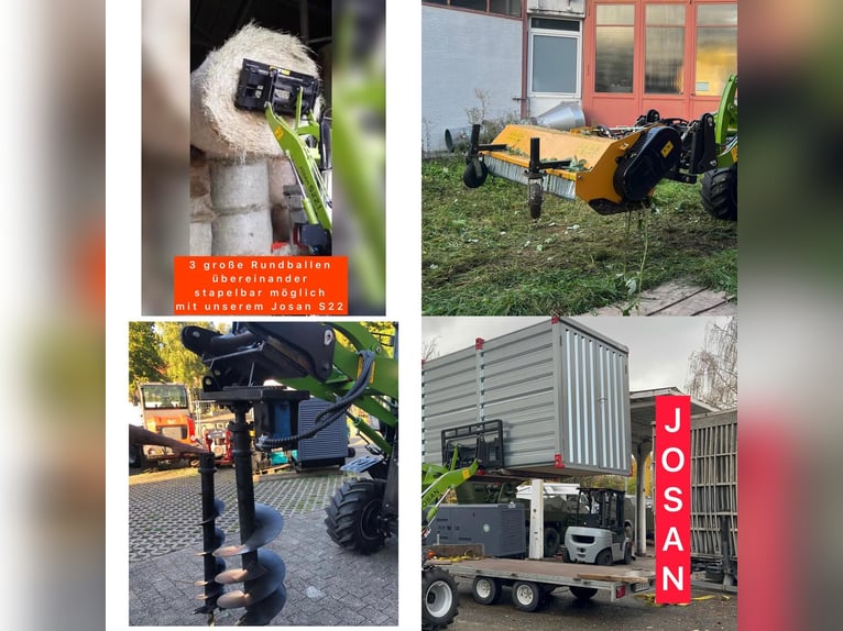 Josan S22 Compact Wheel Loader, Farm Loader, Stall Loader, Wheel Loader