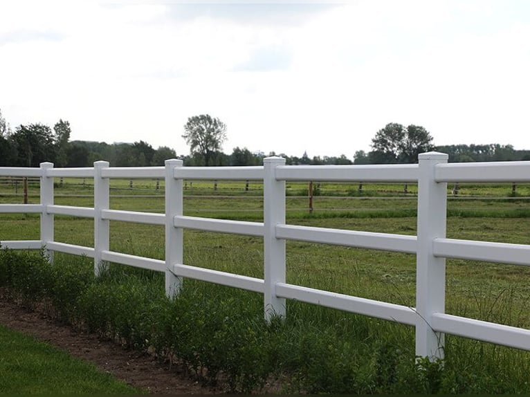 White plastic fence | Garden plastic fence | Plastic fencing