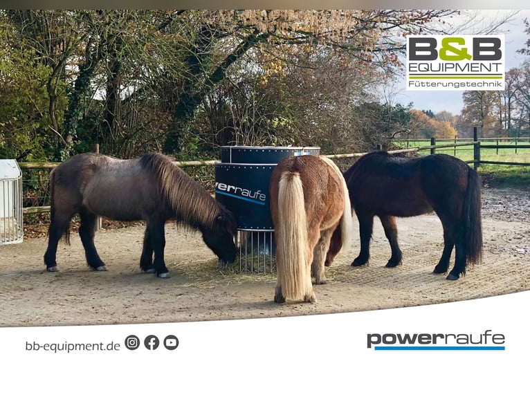 New time-controlled hay rack – the Power Rake with capacity for up to 30 kg of hay, optionally with 