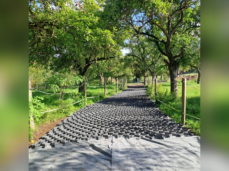 Geowaben, paddock tiles, paddock mats, paddock fencing