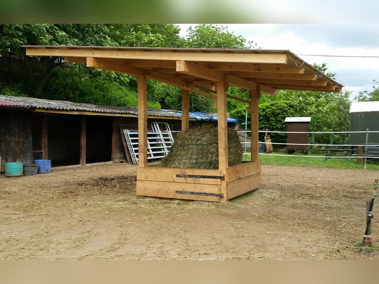 High-quality hay rack measuring 2 x 2 meters, made of solid material, extremely sturdy, with a 5 x 5