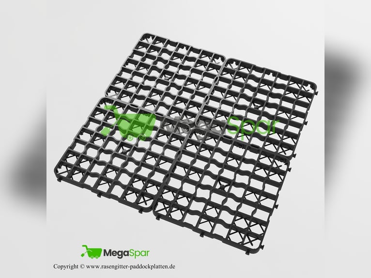 Paddock Tiles ReitPRO 40 – Grass Reinforcement Grids, Ground Grids & Gravel Grids for Ideal Paddocks