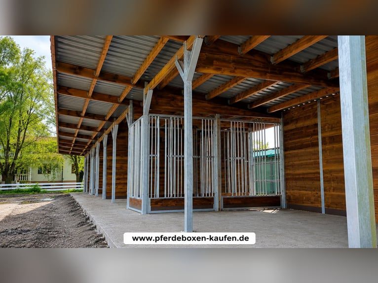 Stable Construction & Horse Stalls | Outdoor Stalls and Horse Boxes – Open Stable for Horses, Ideal 