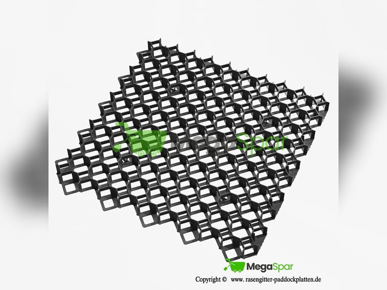 Parking and paddock tiles – grass reinforcement grids and gravel mats from €7.99 per m²