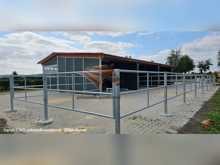 Pferdestall aus Kunststoff - Pferdebox und Außenstall | Stallungen & Offenstall kaufen - Unterstand