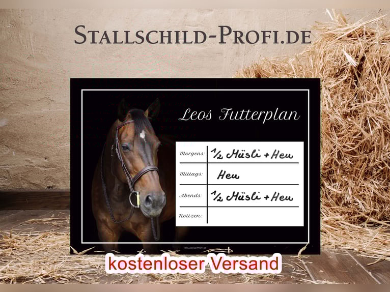 Your personalized stable nameplate for your horse – design it yourself or have it crafted by a profe