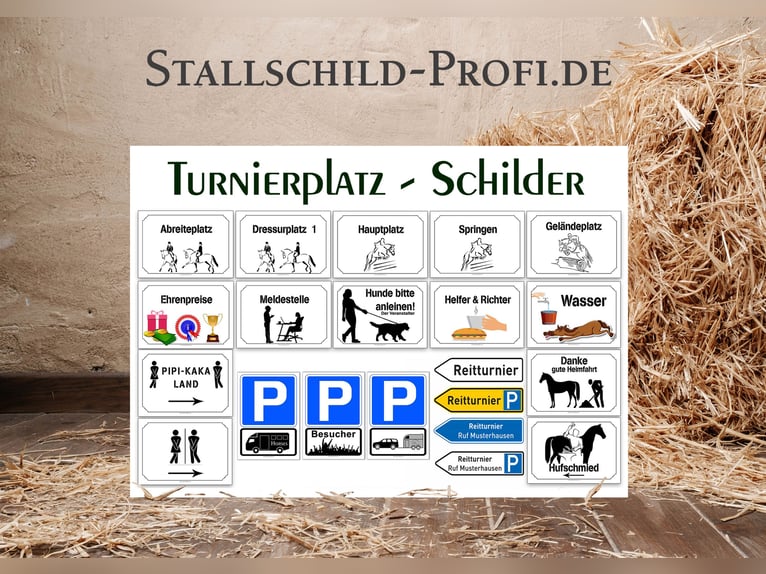 Your personalized stable nameplate for your horse – design it yourself or have it crafted by a profe