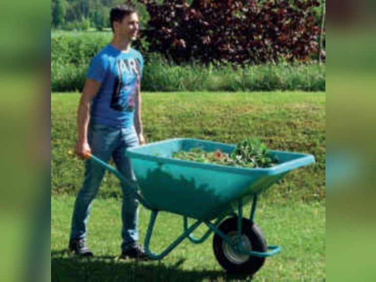 mefro wheelbarrow with plastic tub, 90L / 140L capacity, from
