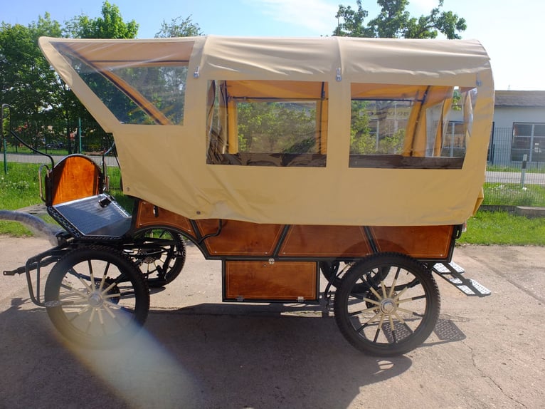 New wagon with 2-meter benches