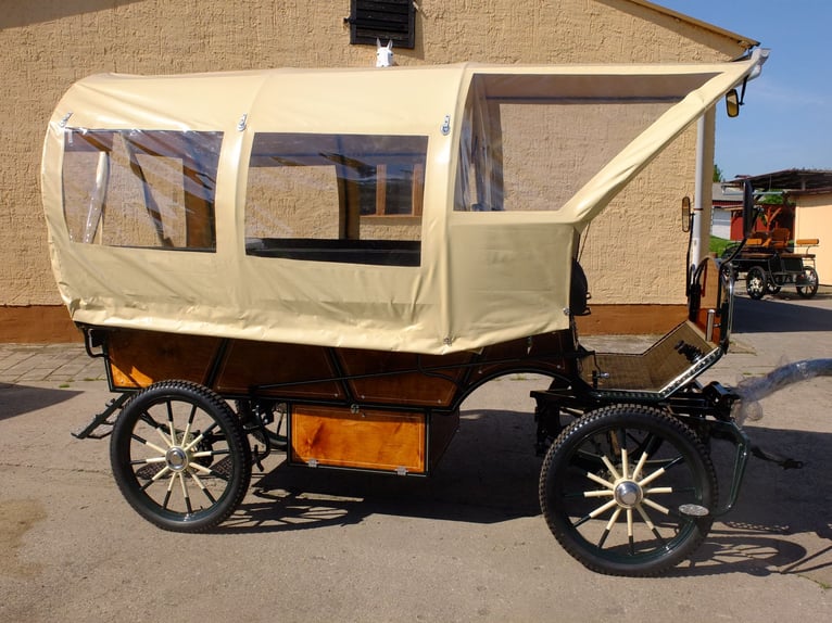 New wagon with 2-meter benches