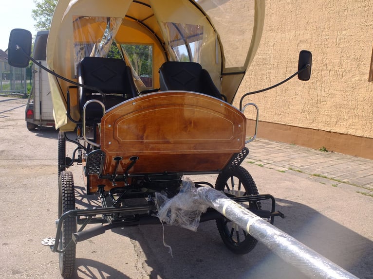 New wagon with 2-meter benches