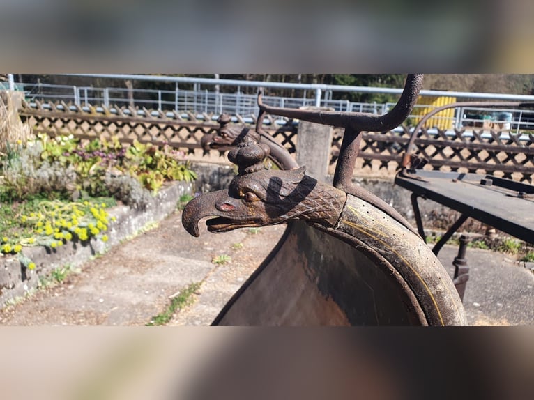 Antique horse-drawn sleigh