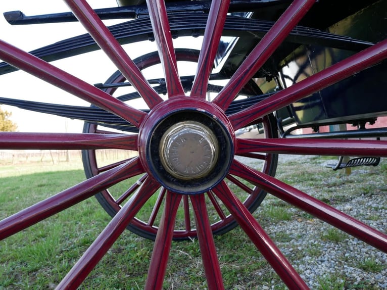 Austrian-style Landau carriage by Bohrer, circa late 1800s