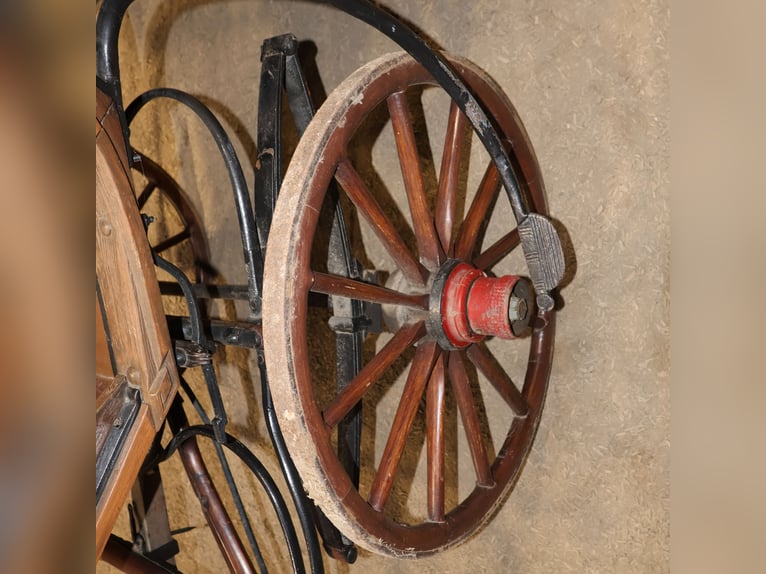 Gäuwägerl in original condition, single/double harness, historic carriage