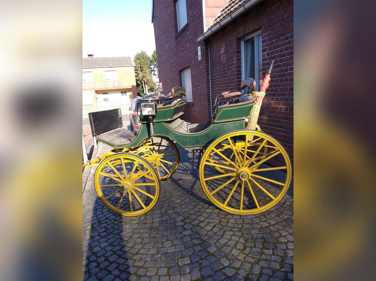 Original Siamese Hunting Carriage – G.H.W. Trimpler Lüneburg – Excellent condition – circa 1920