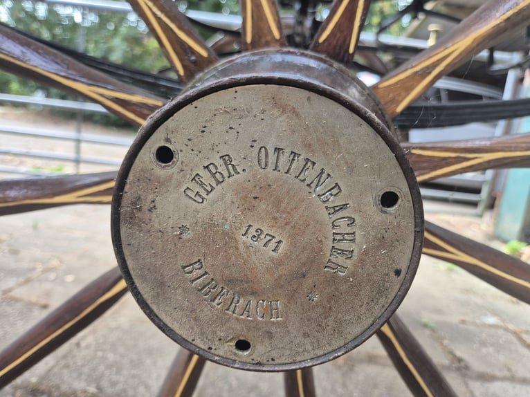 Two beautiful, large carriages for sale