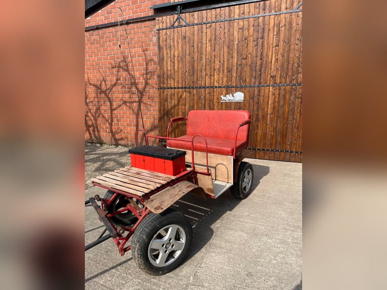 Horse carriage & single harness, like new