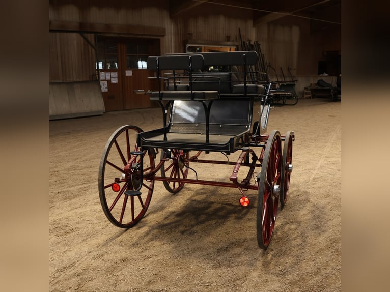 Kühnle Spider Dressage Car, single/double harness, disc brakes