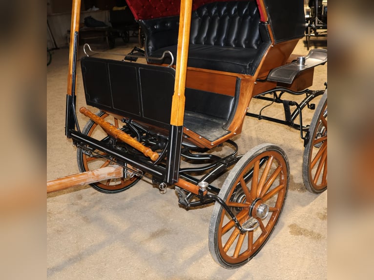 Leitert Doktorwagen Kutsche Scheibenbremsen Leder Holz