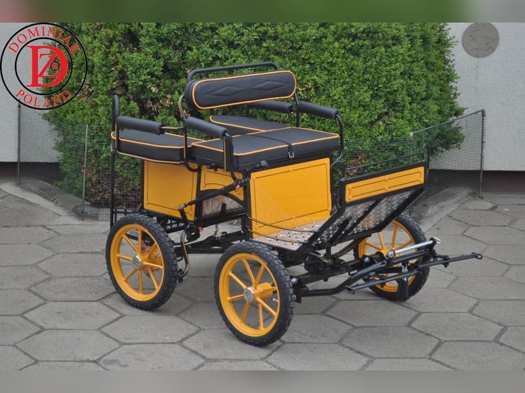Pony Carriage Type 122  
Weight: 88 kg  
Track Width: 90 cm  
Wheels: 12" x 12"