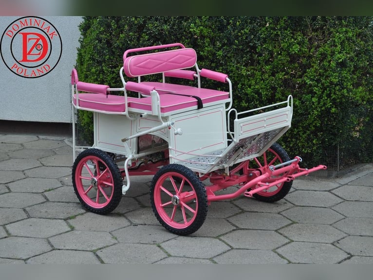 Pony Carriage Type 122  
Weight: 88 kg  
Track Width: 90 cm  
Wheels: 12" x 12"