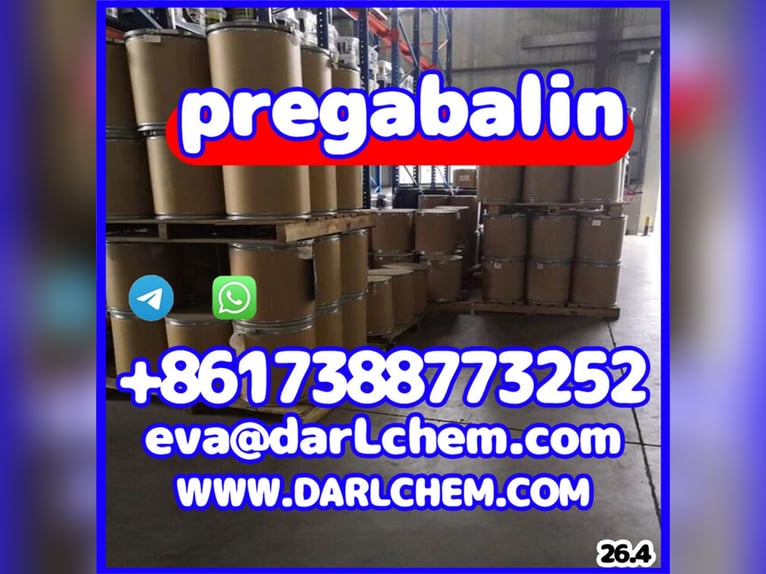 Pregabalin powder. White powder with 99.99% high purity
