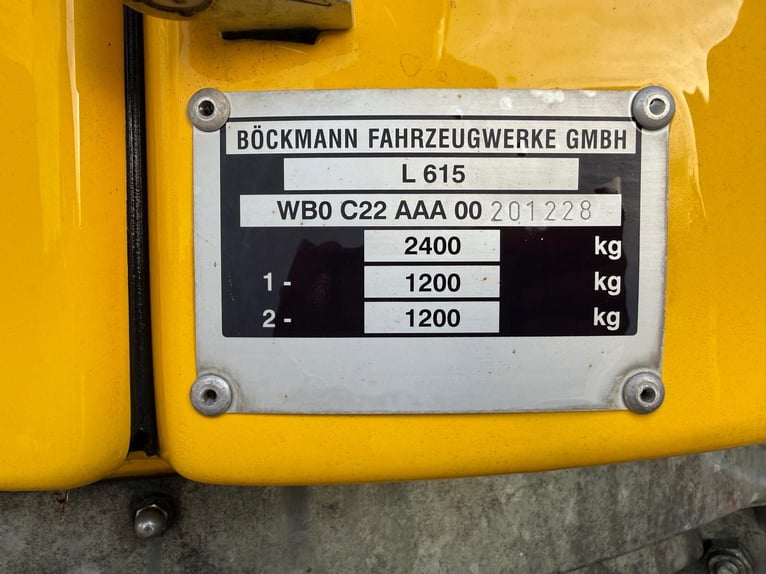 Böckmann Master horse trailer