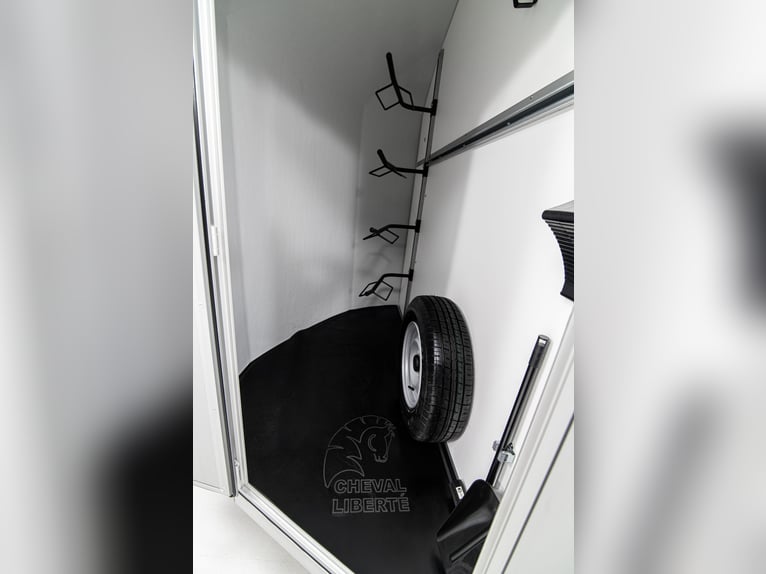 Exhibition model at a special price: 4-horse trailer Maxi 4, diagonal configuration