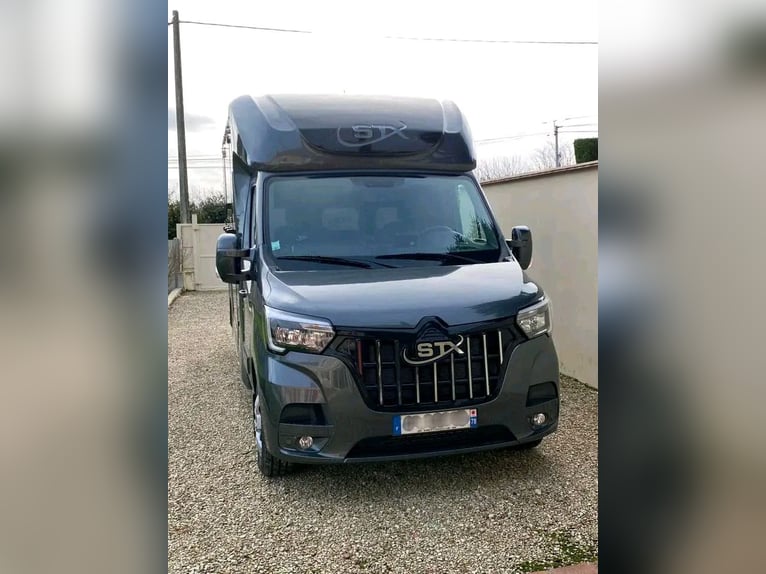 Light commercial truck STX with space for 2 horses, 5-seat cab.