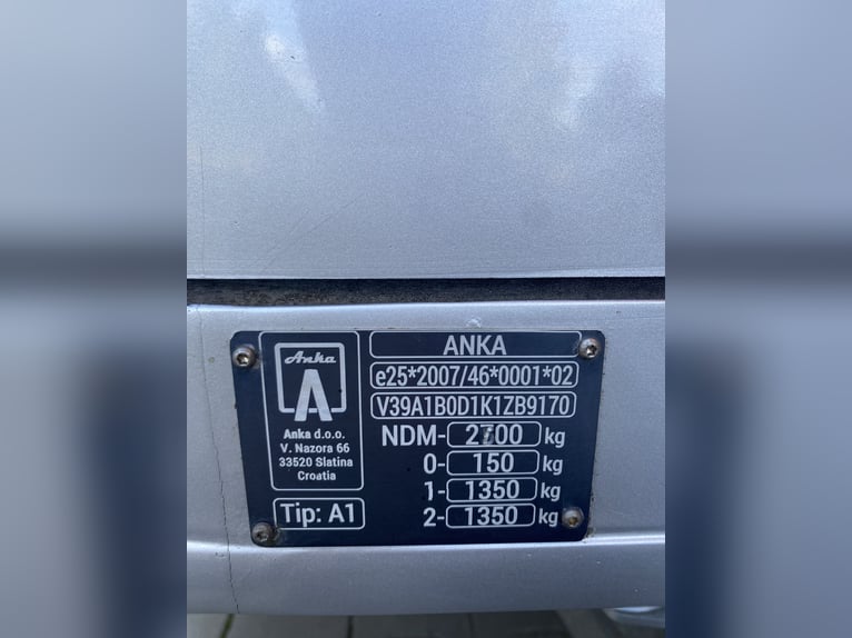 Pferdeanhänger Steinsberger / Dickenherr Anka 2 Pferde Hängers 