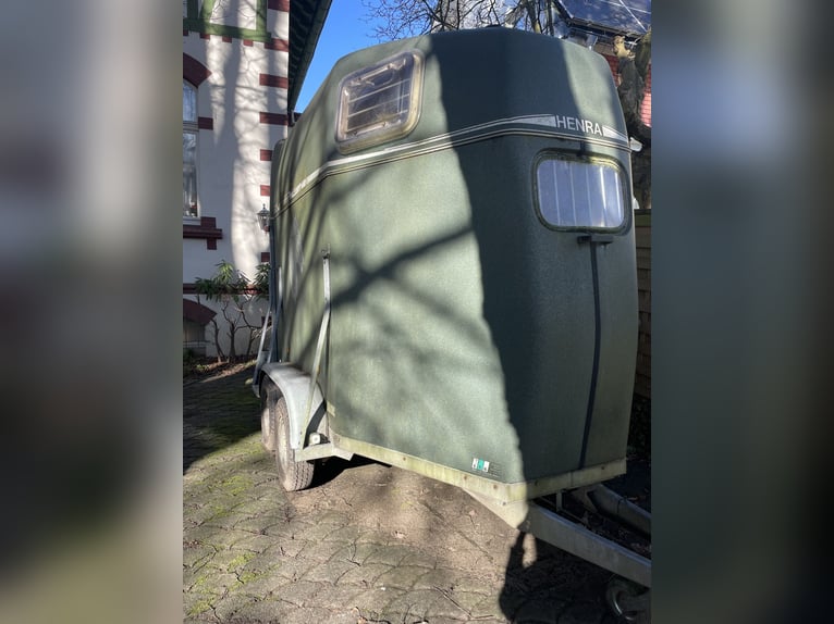 Two-horse horse trailer