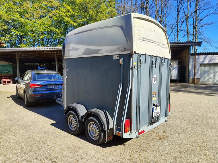 Böckmann Duo Esprit CG Horse Trailer / Year of Manufacture 05/2017 / 2000 kg / Valid TÜV until 10/20