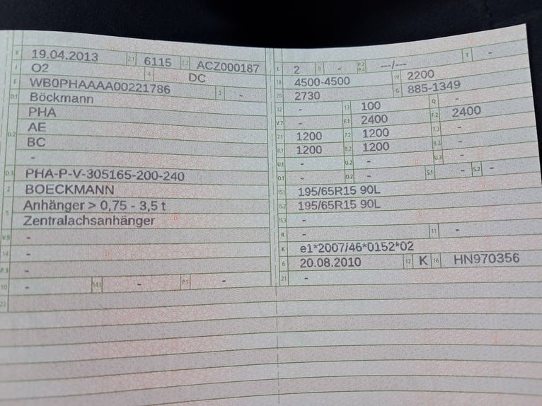 Pferdeanhänger zum direkt los fahren 