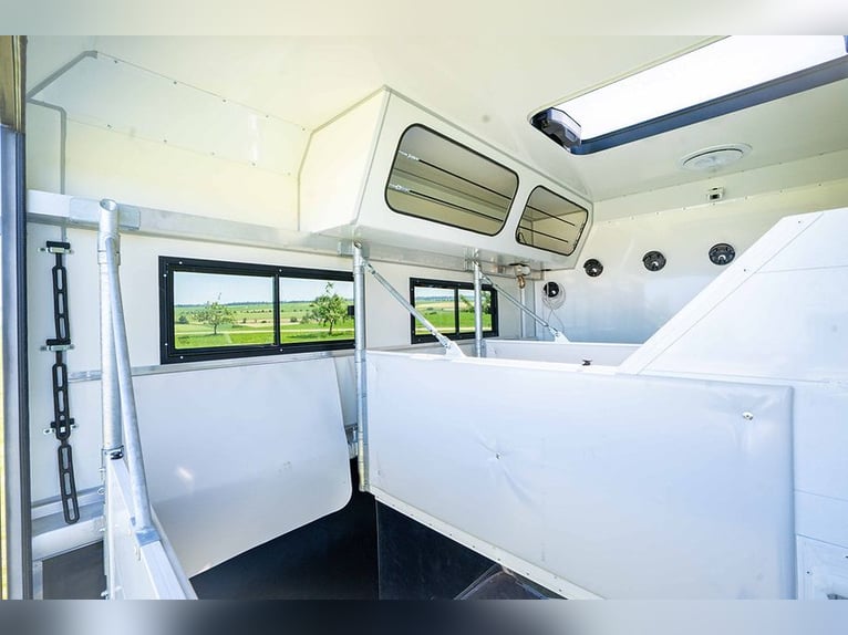 Mercedes-Benz Horse Transporter Fuso POP-Out, 3 Seats, Mobile Home, Livestock Transporter, Automatic
